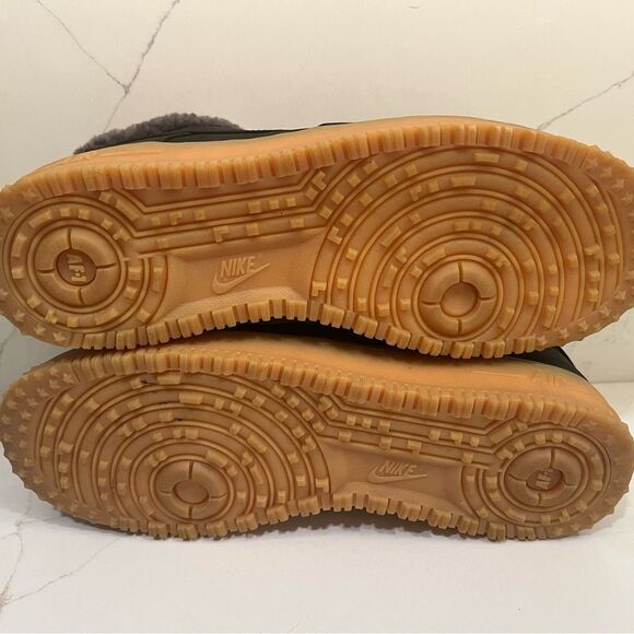 Nike Air Force 1 Black Thunder Grey Gum - Picture 11 of 12